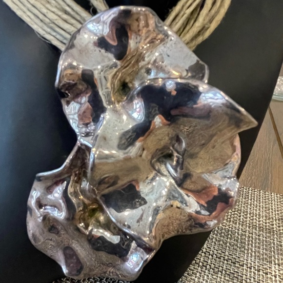 Signed bohemian sterling piece made in Israel! - Picture 4 of 8